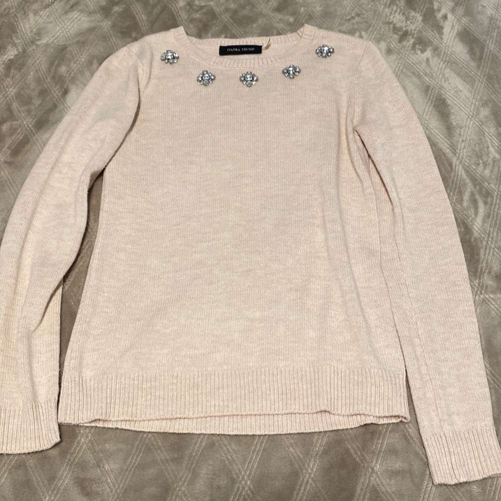 Soft pink sweater